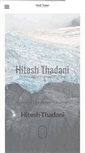 Mobile Screenshot of hiteshthadani.com